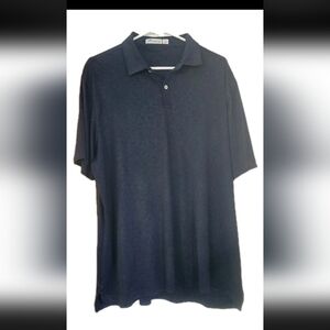 Peter Millar Men's Navy Polo Golf Shirt